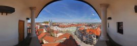 Věž - výhled na sever