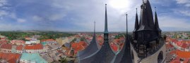 Panorama z věže