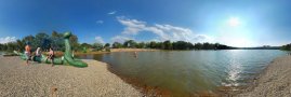 Kamencové jezero - písečná pláž