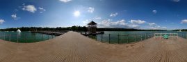 Kamencové jezero - molo
