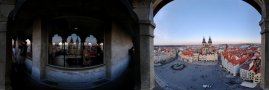 Pohled z věže - východní strana