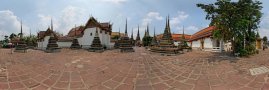 Chedi ve chrámu Wat Pho