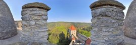 Věž - východní strana