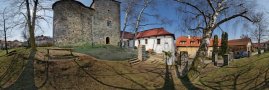 Rotunda sv. Václava se zbytky hradu