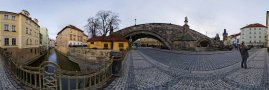 Čertovka pod Karlovým mostem