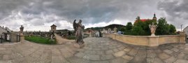 Socha anděla - strážce hřbitova