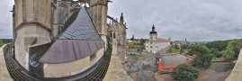 Pohled ze střechy