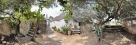 Trulli - dvorek